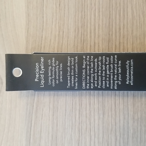 π 3/$10 ELF Precision Liquid Black Eyeliner - Picture 3 of 4